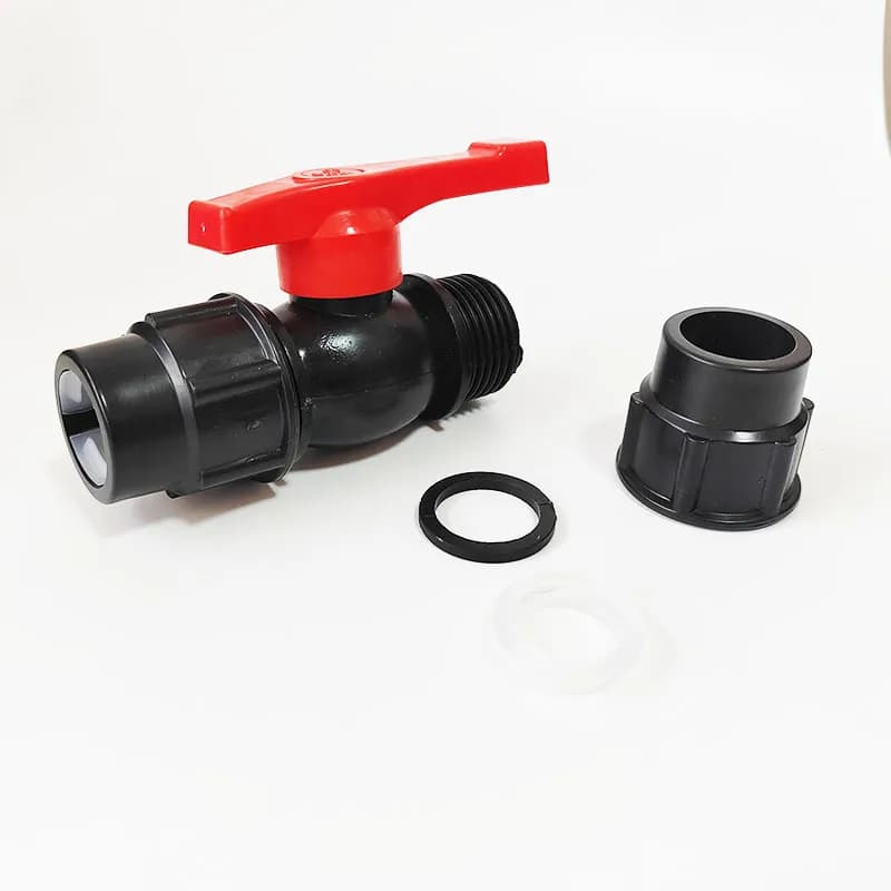 PP Single Union Ball Valve